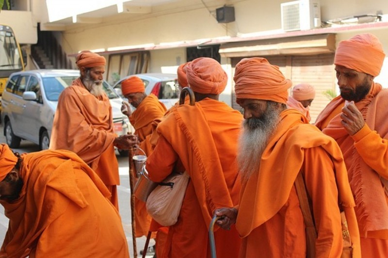 Indien ombord på tog