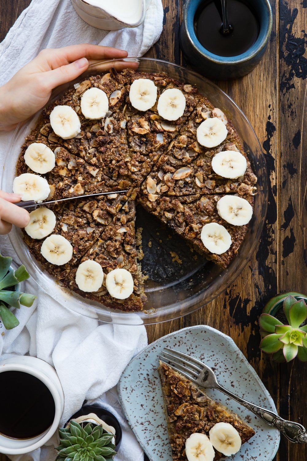 Banankage som samlingspunkt