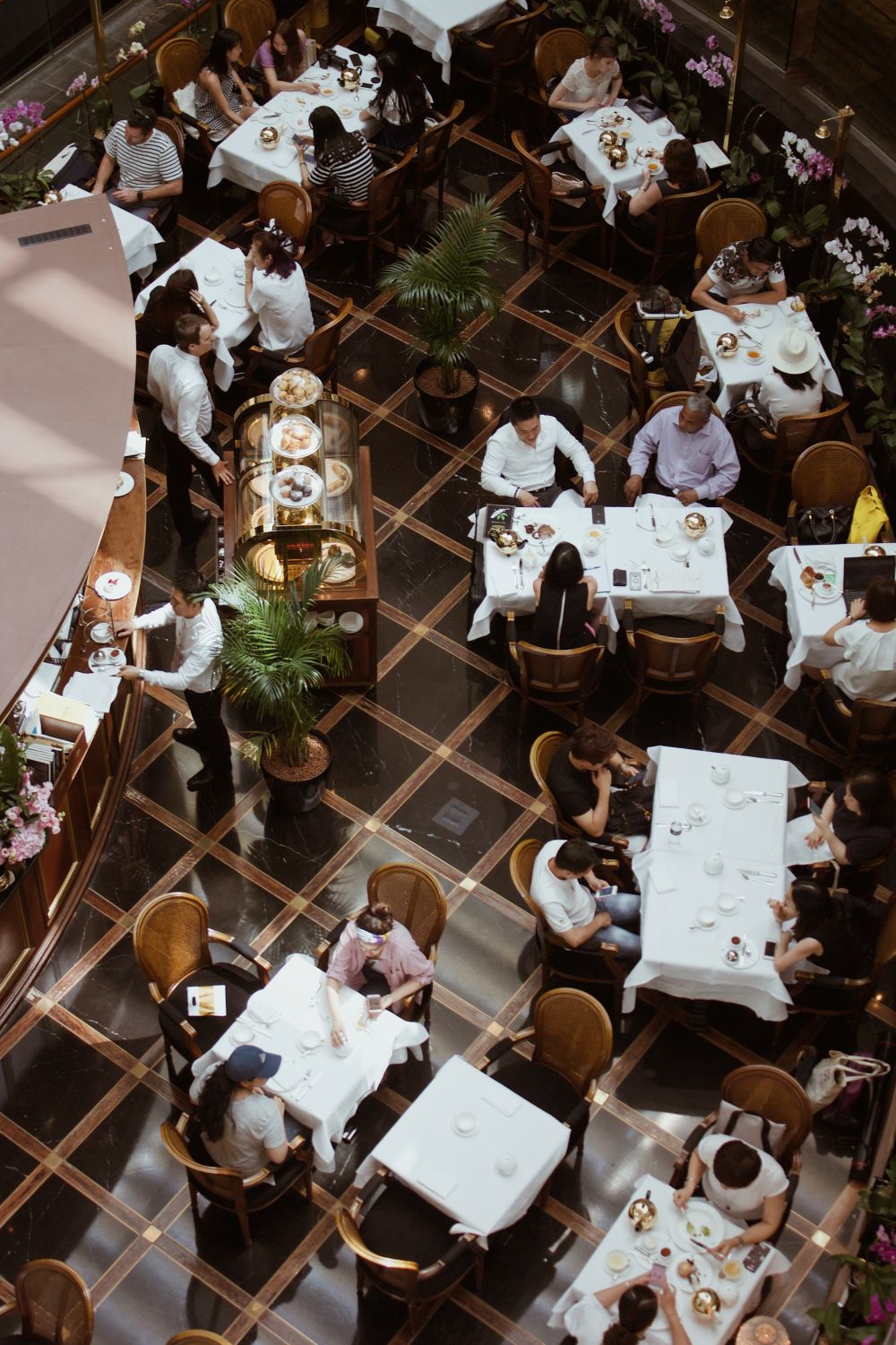 Et godt tidspunkt at komme på en restaurant