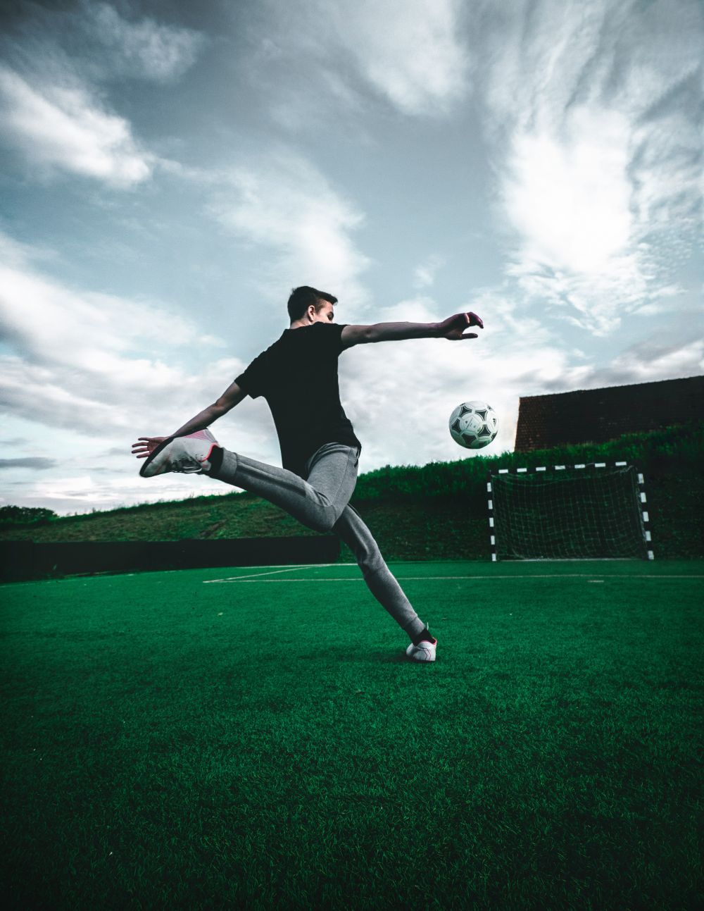 Fodbold er meget stort